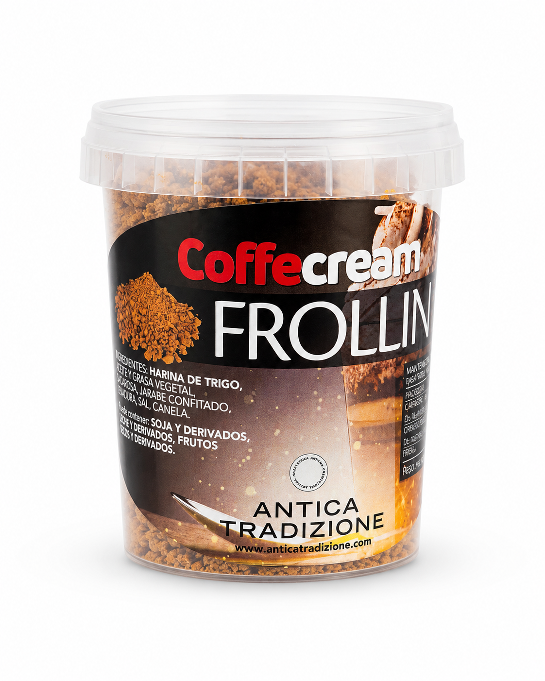 Frollino de la Nonna para decorar los caf&eacute;s Coffeecream de Antica Tradizione