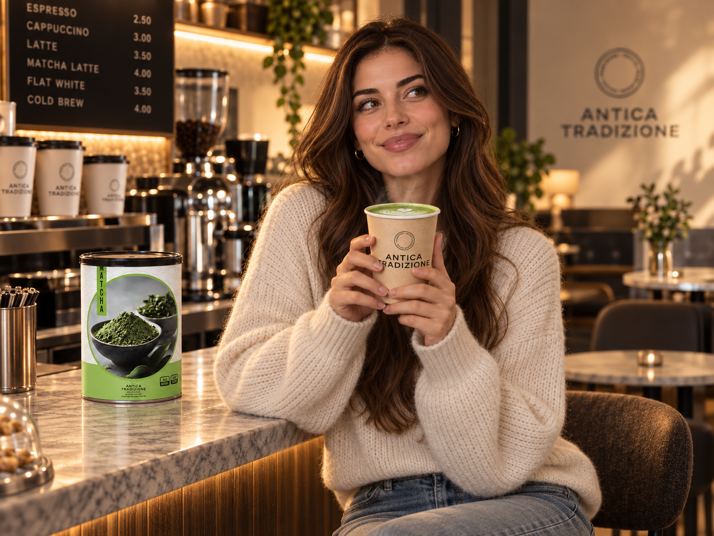 Matcha Latte caliente para llevar